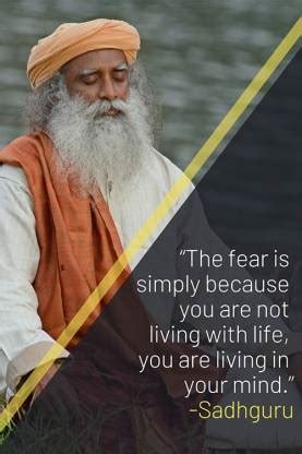 Don't live in your mind - Dhyanalinga Sadhguru Isha Motivational Quotes ...