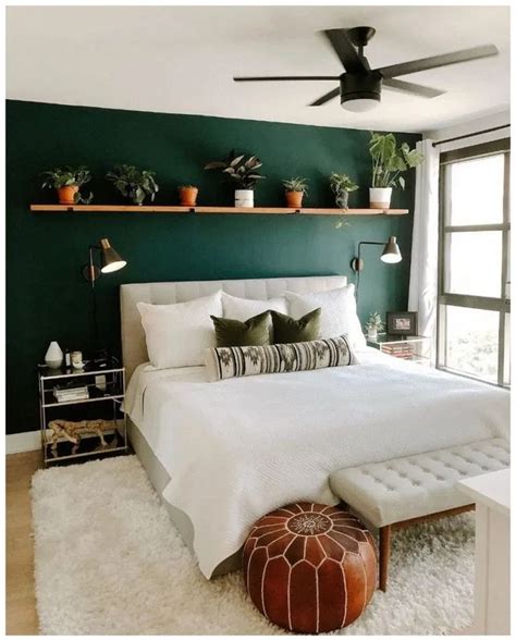 40+ The Best Dark Green Paint Colors To Use in Your Home! » Homedecorsidea.info | Green bedroom ...