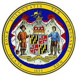 Maryland State Symbols - Maryland State Seal - The United States of America