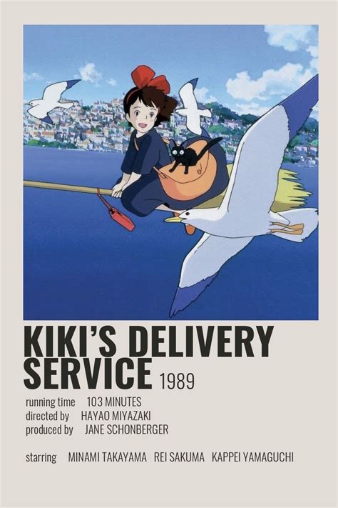 Kiki s delivery service poster by cindy – Artofit