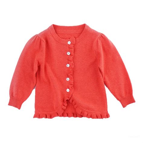 100%cotton Fashionable Cute Button Baby Girl Knitted Cardigan - Buy ...