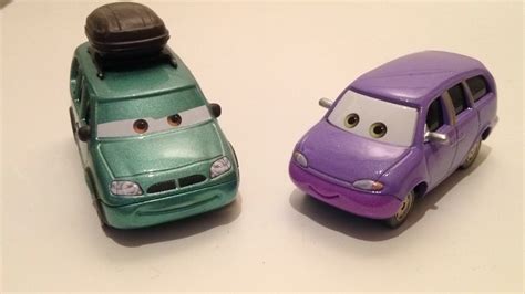 Mattel Disney Cars 3 Minny & Van Die-cast Review - YouTube