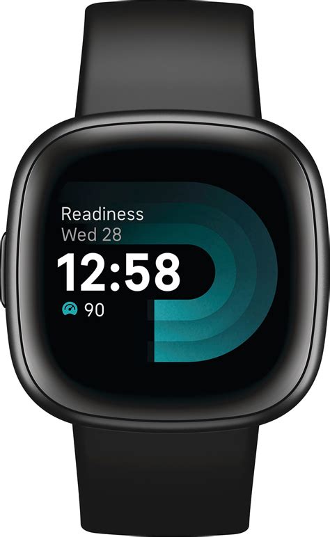 Questions and Answers: Fitbit Versa 4 Fitness Smartwatch Graphite ...