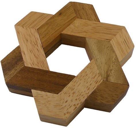 Star of David - Wooden Puzzle Brain Teaser