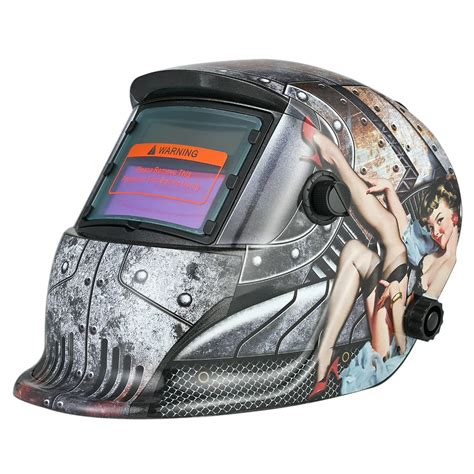 Industrial Welding Helmet Solar Power Auto Darkening Welding Helmet TIG ...