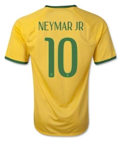 NEYMAR JR BRAZIL FIFA WORLD CUP 2014 Jersey (with FREE Shorts) SIZE: S ...