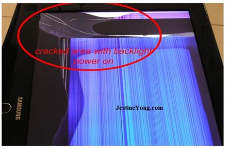 How to detect cracked LCD panel without backlight or power on | Electronics Repair And ...