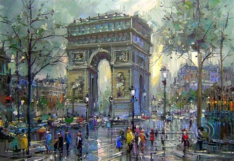 Oil paintings for sale. Impressionism. Paris. Dubovsky Alexander ...