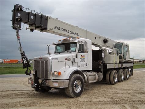 Boom Truck Sales & Rental: 2014 Used 40 Ton National Crane Peterbilt NBT 40142