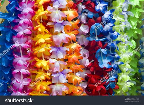 Colorful Hawaiian Lei Flowers Stock Photo 173616107 : Shutterstock