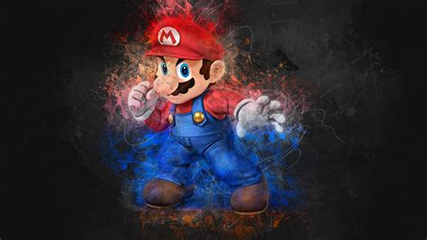 1366x768 Mario Artwork 4k Laptop HD ,HD 4k Wallpapers,Images,Backgrounds,Photos and Pictures