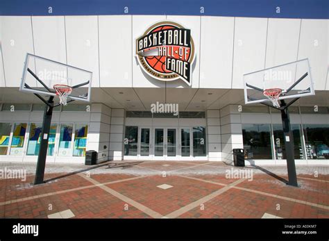 Basketball Hall of Fame Springfield Massachusetts Stock Photo - Alamy