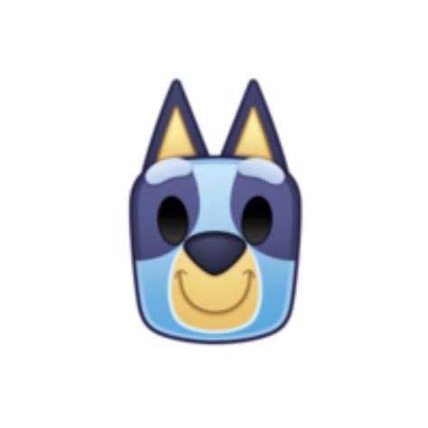 Bluey [as an emoji - smiling] (Drawing by Disney) #Bluey | Disney emoji ...