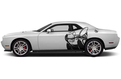 2008-2021 Dodge Challenger Side Body Graphic SCAT PACK BEE Door Vinyl ...