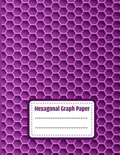 Hexagonal Graph Paper: 120 Pages 8.5x11 inch Hexagonal Graph Paper Composition Notebook for ...