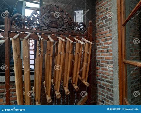 Calung Bungbung, the Original Traditional Indonesian Musical Instrument, Uses Thinned Iron ...