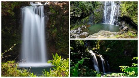 Road to Hana Waterfalls | Road to hana, Around the worlds, Hawaiian homes