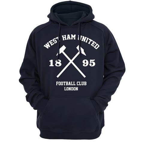 West Ham United club Hammers fans Hoodies Sweatshirts Spring autumn season Lightweight West Ham ...