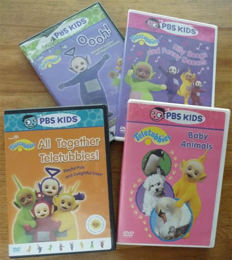 Four PBS Kids Teletubbies DVDs. Lots of fun by Carolsoneofakind