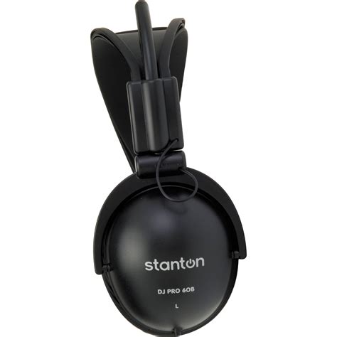 Stanton DJ PRO 60 Stereo Headphones (Black) DJPRO60B B&H Photo