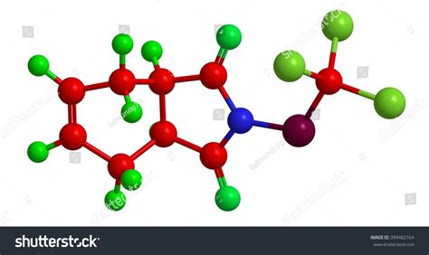 Molecular Structure Captan Ethanethiol Ethyl Mercaptan Stock Illustration 399482164 | Shutterstock