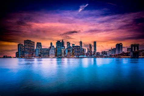 New York Sunset Photograph by Lee Kershaw - Fine Art America