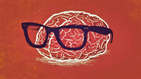 Nerd Brain (Orange Color) by TheAWPMaster