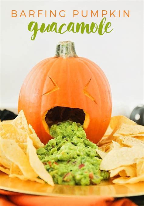 Throwing Up Pumpkin Guacamole | Somewhat Simple