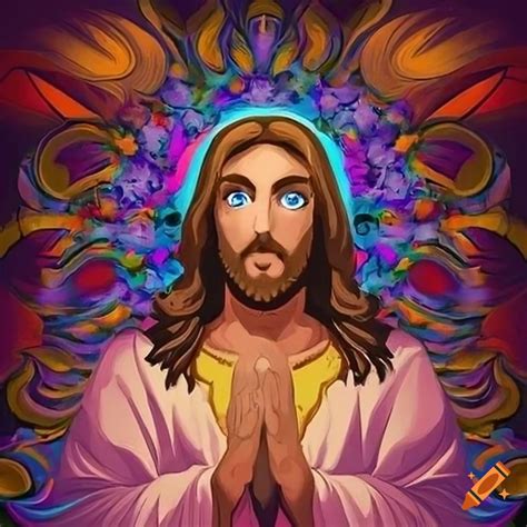 Beautiful artwork of jesus