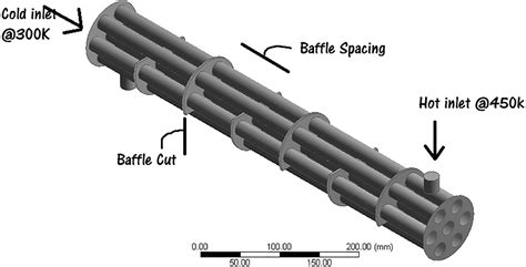 Baffle Spacing Heat Exchanger