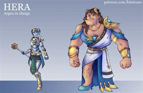 Hera/Argus swap (skin concept) : r/Smite