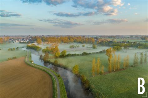 Rivier Dender - River Dender, Idegem, België | Bart Heirweg Beeldbank