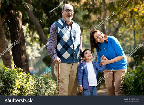 Happy Grandparents Spending Leisure Time Little Stock Photo 1623035380 | Shutterstock