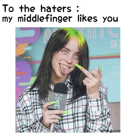 These Billie Eilish Memes Are Everything We Wanted - One Hit After ...