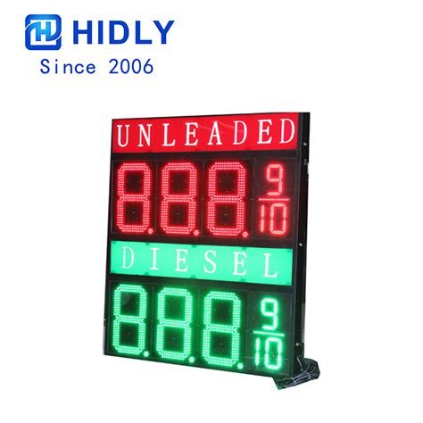 Give your gas station or convenience store a LED Gas Price Sign to catch the eye of a passing ...