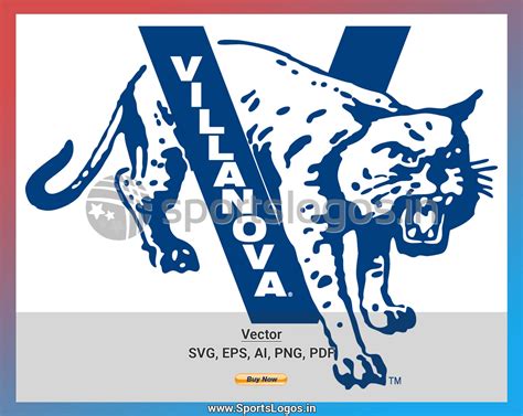 Villanova Wildcats - College Sports Vector SVG Logo in 5 formats - SPLN004721 • Sports Logos ...