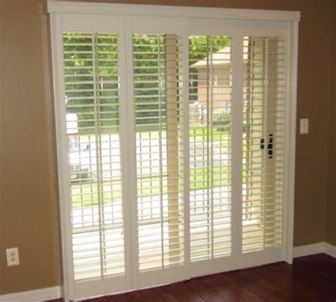 Shutters For Sliding Glass Doors | Sunburst Shutters