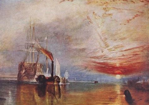 Items similar to Turner - The Fighting Temeraire by Turner, Landscape Painting Masterpiece, 1939 ...