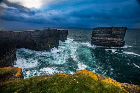 Downpatrick Head Ballycastle Ireland, Ireland