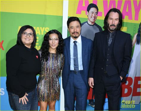 Photo: ali wong randall park keanu reeves always be my maybe premiere ...