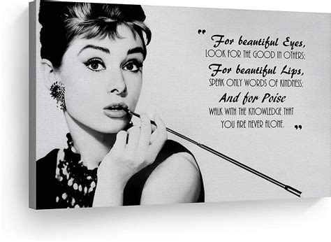 Amazon.com: Smile Art Design Audrey Hepburn Breakfast at Tiffany`s ...