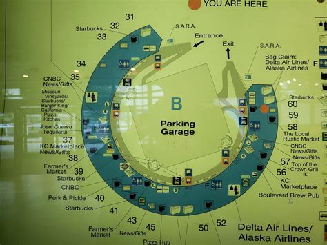 Kansas City Airport Terminal Map