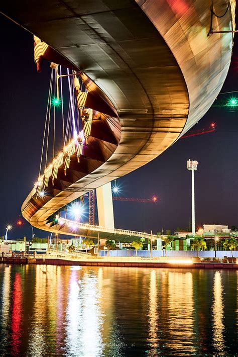 Dubai Water Canal Tolerance Bridge - جسر التسامح, United Arab Emirates