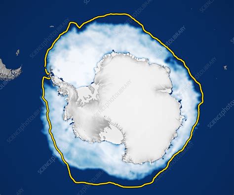 Antarctic sea ice, August 2023 - Stock Image - C058/2556 - Science ...