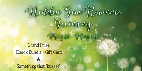 Hidden Gems Romance Giveaway! #win #giveaway #romance #romancebooks ...