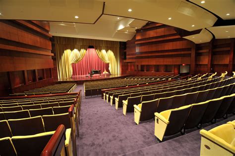 Armstrong Auditorium Theater - Featuring American cherry wood paneling ...