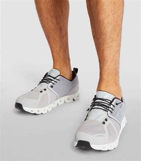 Mens On Running grey Cloud 5 Waterproof Trainers | Harrods UK