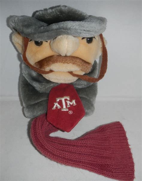 Texas A&M University TAMU Aggies Ol Sarge Mascot Plush Golf Club Head ...