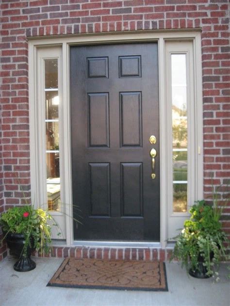 Exterior. Various Amazing Front Door With Sidelights Bring The Beauty Of Your Home Exterior ...