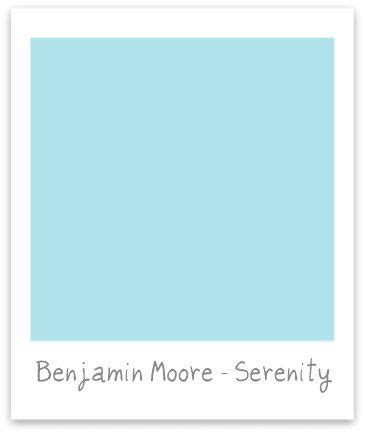 Serenity Benjamin Moore #paint | Paint Colors - Color Time | Pinterest | Serenity, Benjamin ...